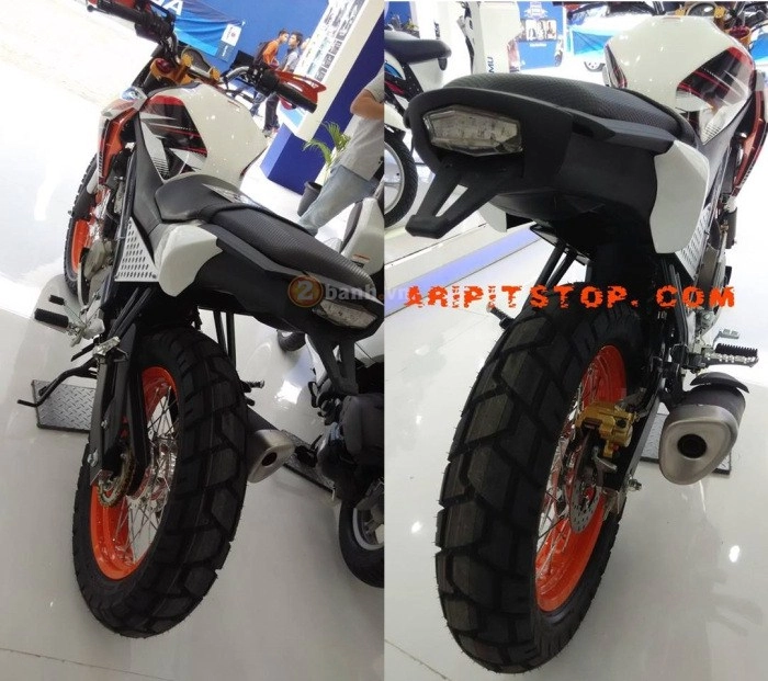 Chiếc fz150i độ phong cách advancestreet tracker - 11