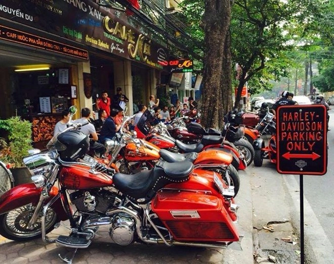 Dàn harley-davidson hội tụ mừng nữ biker hà thành gia nhập hội - 6