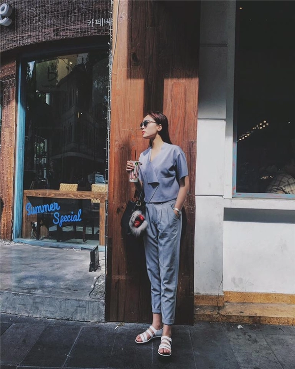 Đọ gu street style khác biệt của phạm hương và kỳ duyên - 2