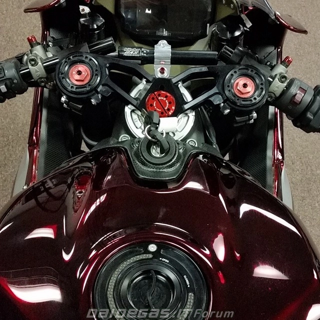 Ducati 1199 đỏ bordeux metallic cực quyến rũ - 5
