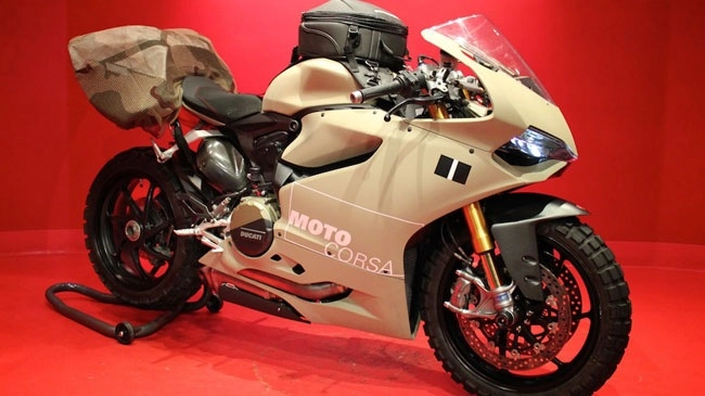 Ducati 1199 panigale biến hóa thành xe off-road - 1