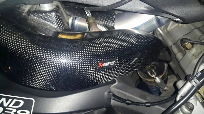 Ducati 1199 panigale s độ pô akrapovic - 3