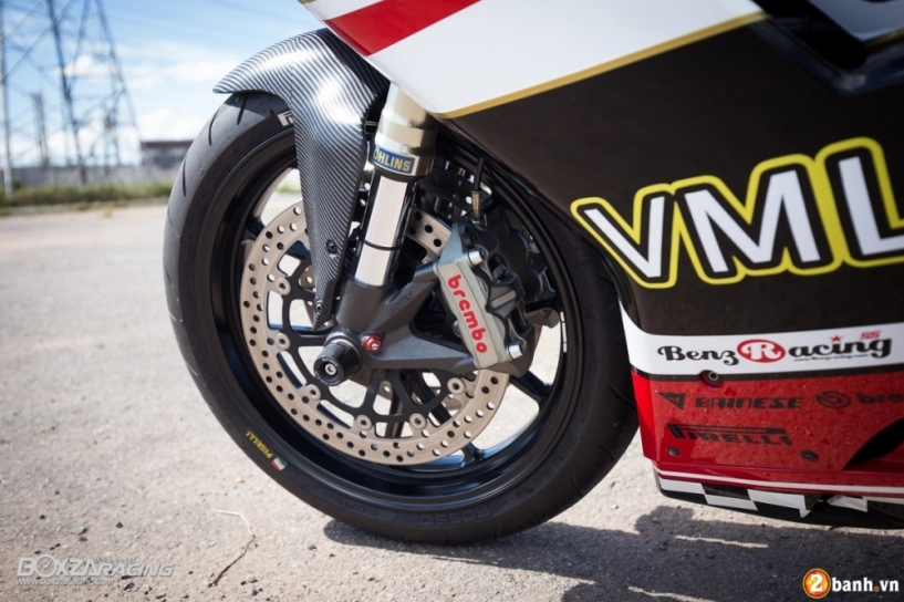Ducati 848 evo độ đầy nổi bật với phong cách xe đua - 9