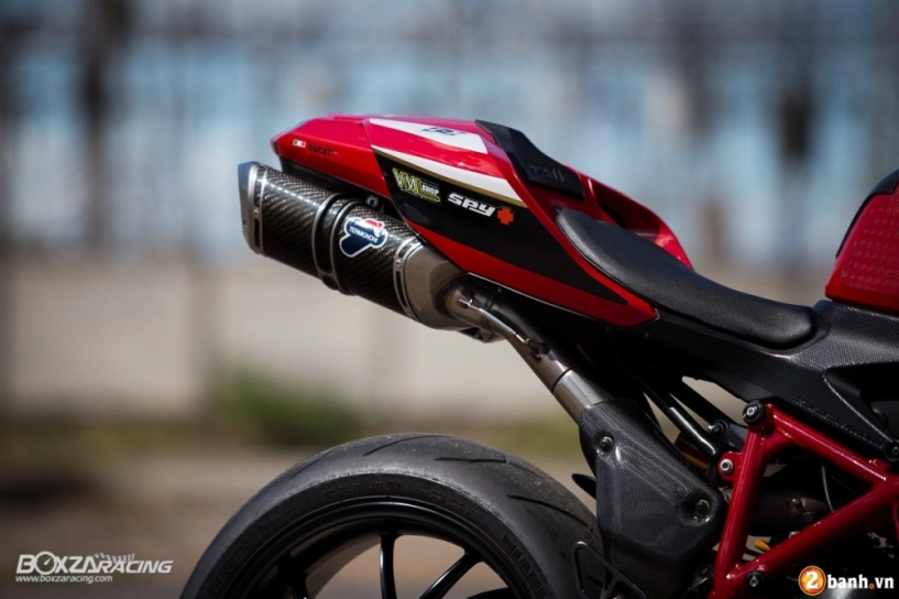 Ducati 848 evo độ đầy nổi bật với phong cách xe đua - 16