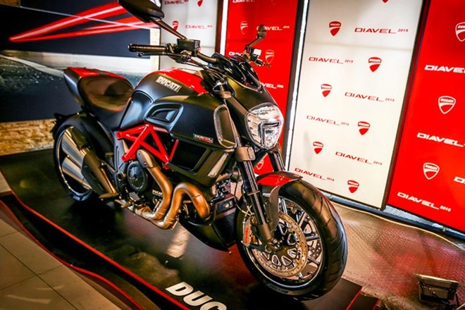 Ducati diavel 2015 chính thức ra mắt tại vn với giá từ 670 triệu đồng - 1