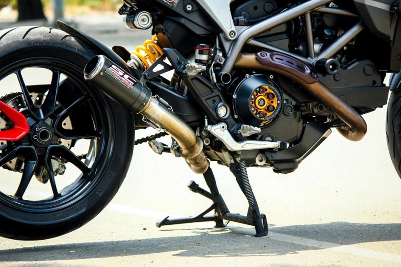 Ducati hyperstrada với bộ cánh sơn tem đấu siêu ngầu của biker sài gòn - 5