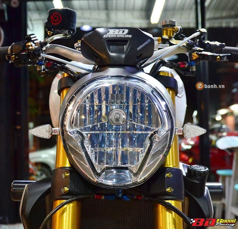 Ducati monster 1200 độ cực khủng cùng dàn đồ chơi đắt tiền - 3