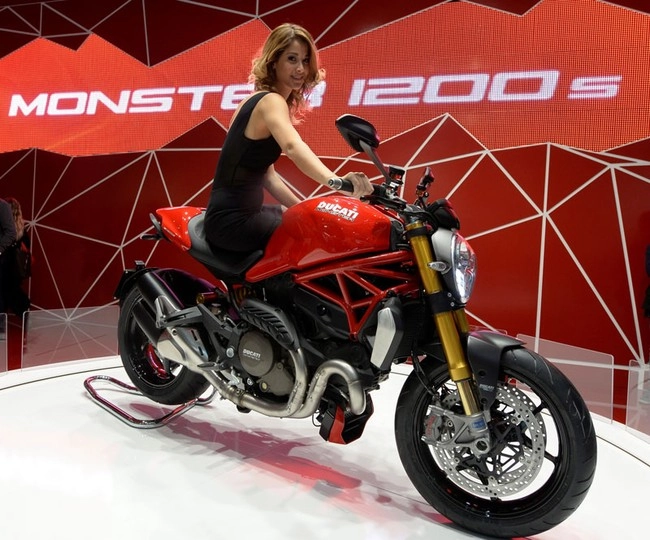 Ducati monster 1200 - hoa hậu của eicma 2013 - 2