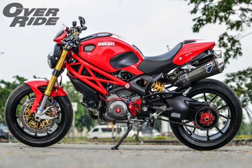 Ducati monster 796 bóng bẩy với một loạt đồ chơi khủng - 5