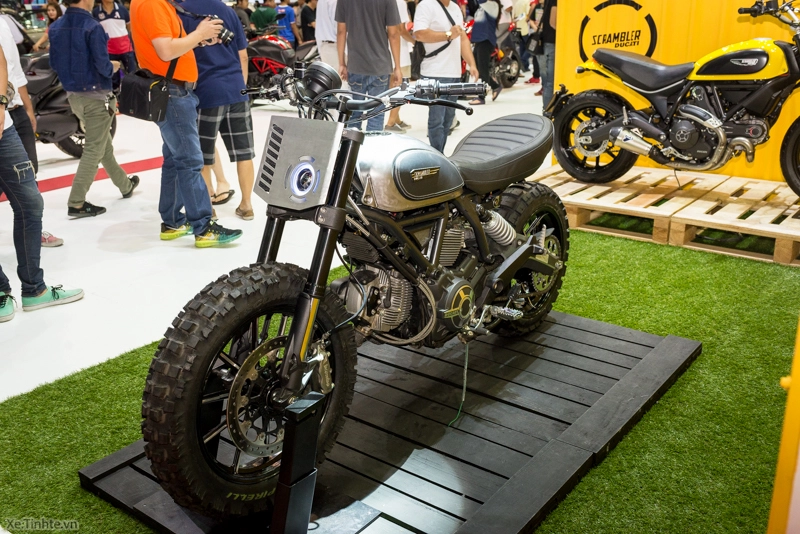 Ducati scramber độ retro tại bangkok motor show 2015 - 12