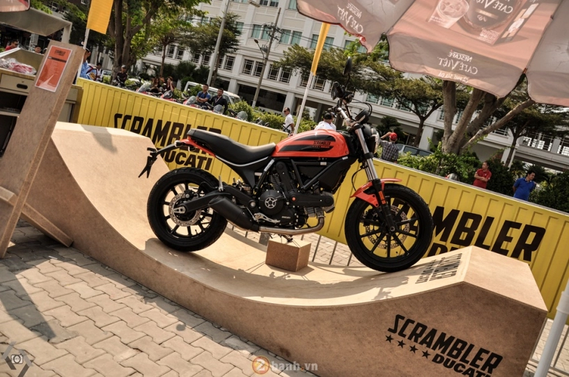 Ducati scrambler nổi bật đầy phong cách tại việt nam motorcycle show 2016 - 1