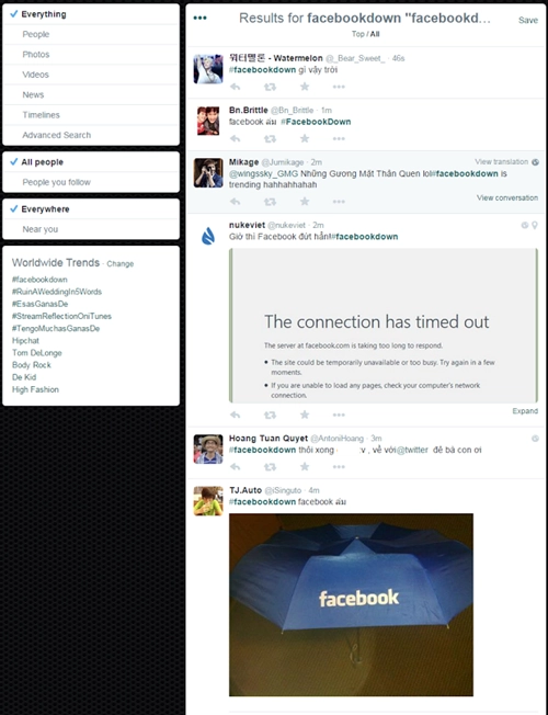 Facebook khắc phục tình trạng sập mạng sau gần 1 tiếng đồng hồ - 3