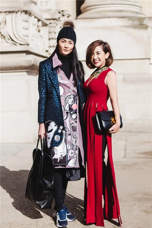 Fashionista việt tiếp tục bội thu tại paris fashion week - 12