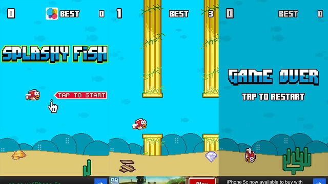Flappy bird hóa cá thu hút 250 triệu lượt chơi mỗi ngày - 1