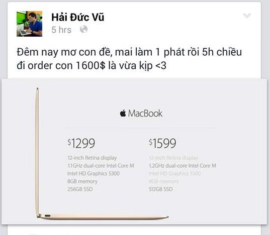 Giới công nghệ việt nam sôi sục vì macbook 12 inch mới của apple - 3