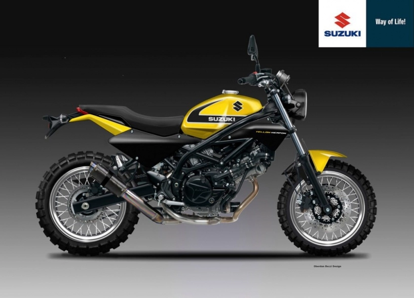 Hai phiên bản concept cafe racer và scramber đầy ấn tượng của suzuki sv650 - 2