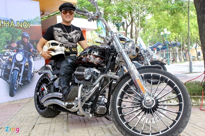 Harley-davidson cvo breakout 2014 giá 14 tỷ đồng của biker hà thành - 1