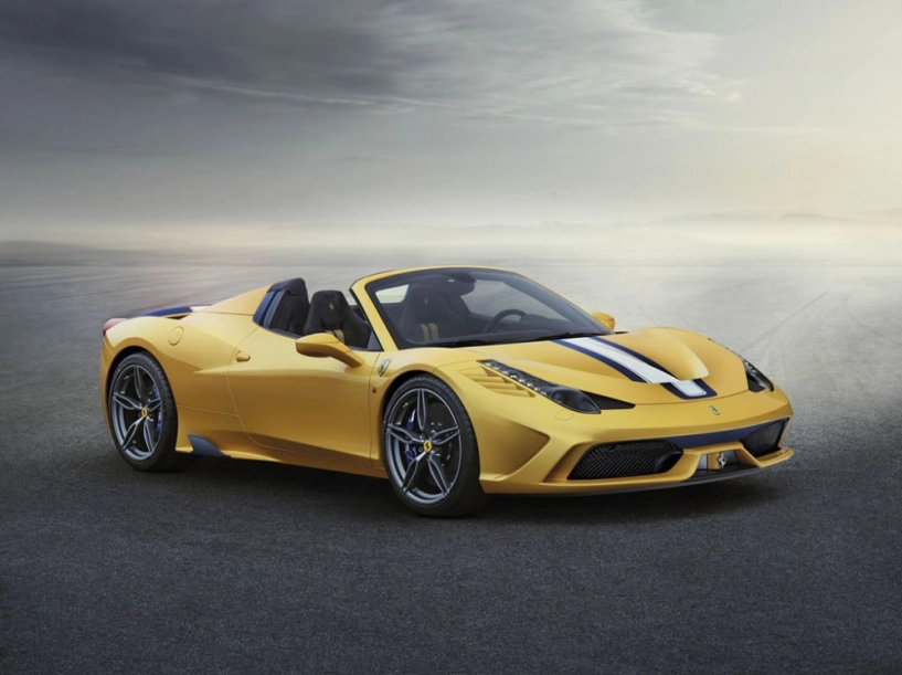 Hé lộ những hình ảnh đầu tiêu của siêu xe ngựa vằn ferrari speciale - 1