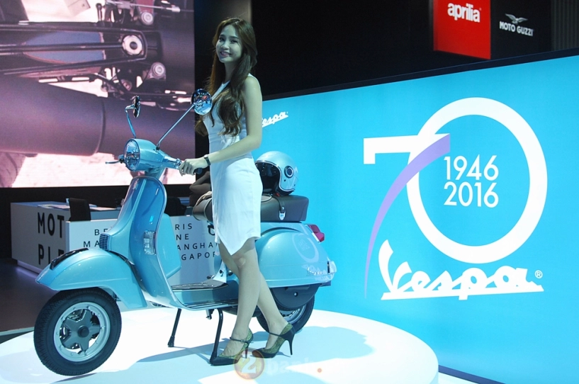 Hình ảnh của piaggio việt nam tại triển lãm môtô - xe máy việt nam 2016 - 11