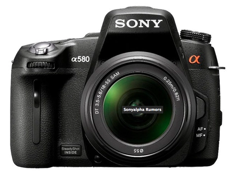 Hình ảnh sony alpha a560 và a580 lộ trên web - 2