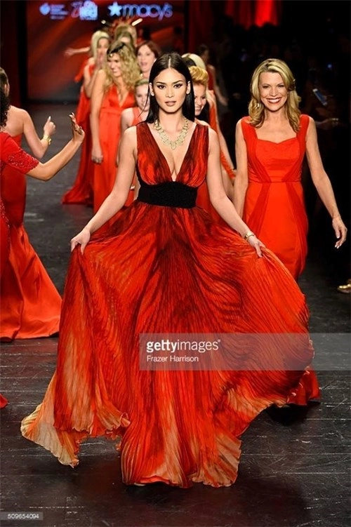 Hoa hậu hoàn vũ 2015 bị chê catwalk như đi chợ - 5