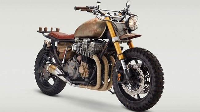 Honda cb750 nighthawk phiên bản zombie apocalypse - 1