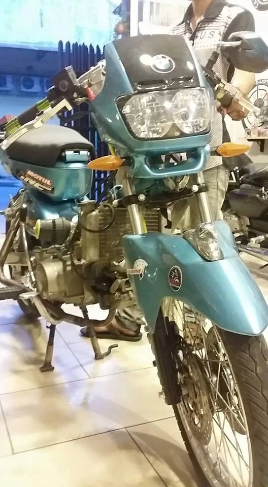 Honda cub độ cực chất - 2