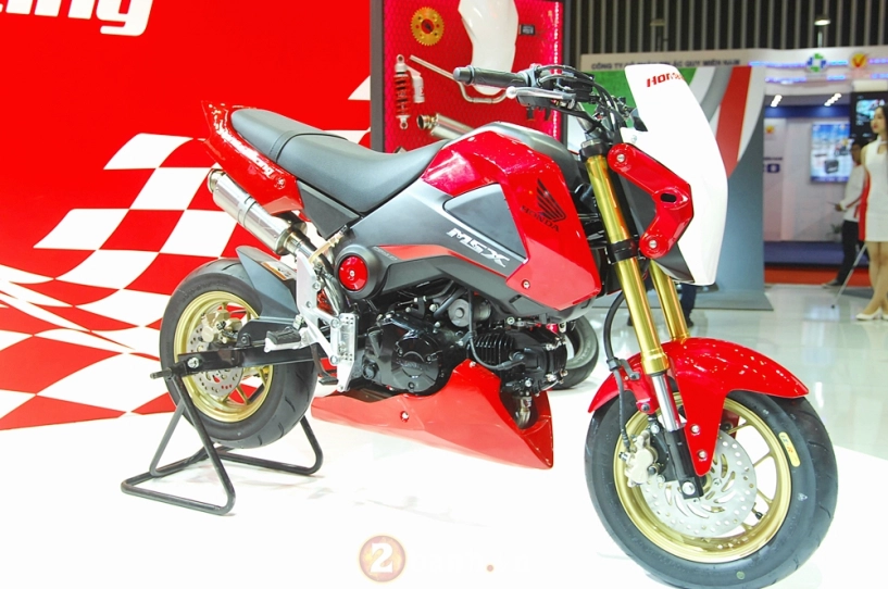 Honda msx phiên bản độ trưng bày ở triển lãm - 1