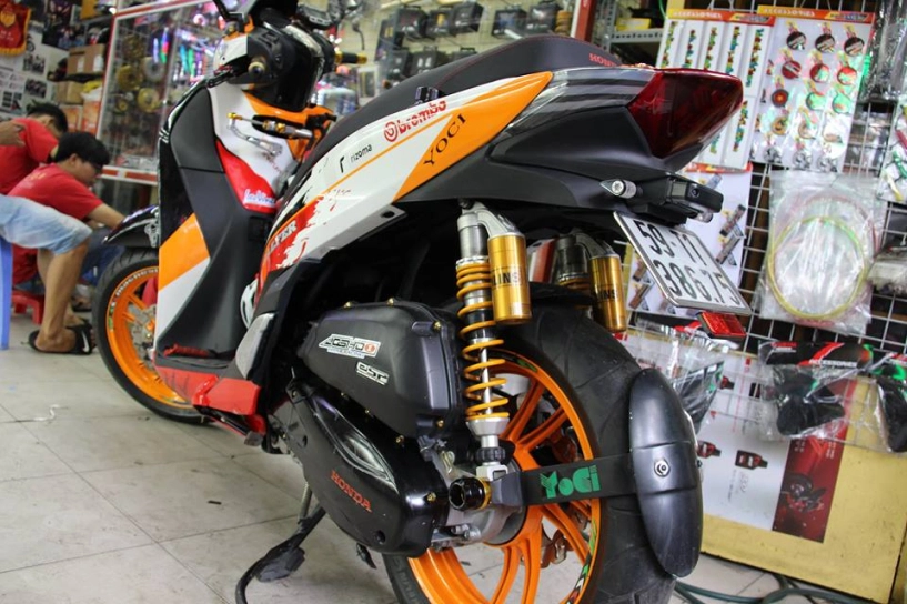 Honda sh repsol hầm hố - 1