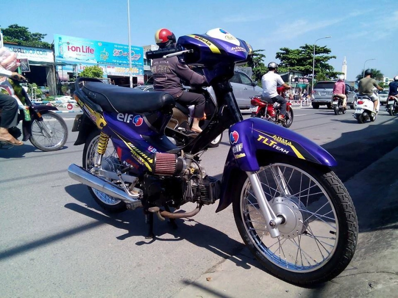 Honda wave độ drag với đầu click-i cực đẹp và ngầu - 4
