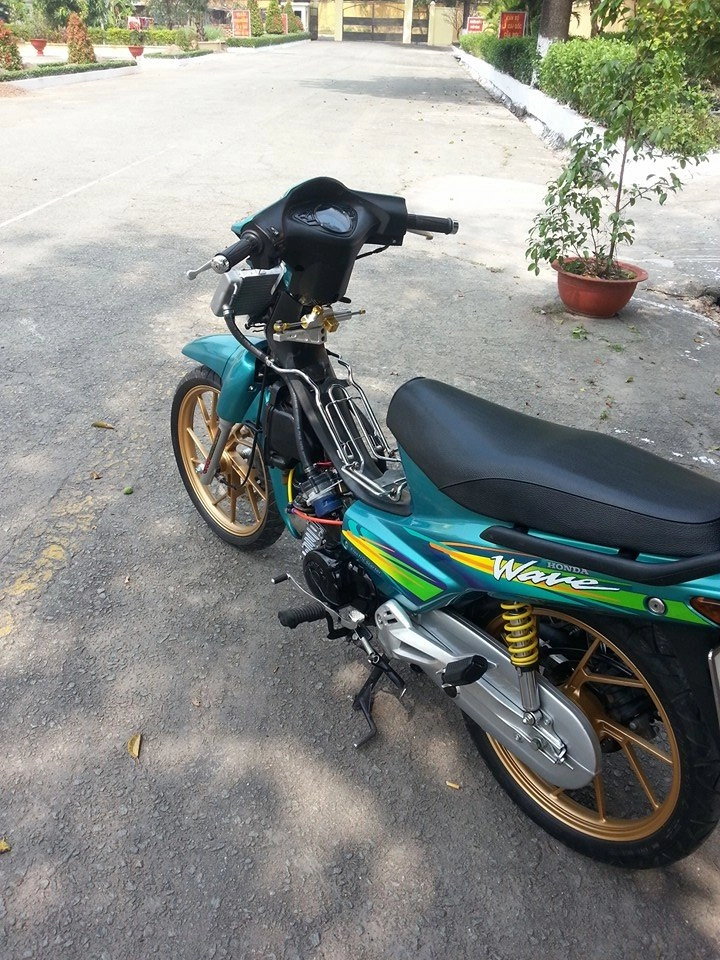 Honda wave độ máy nước côn tay - 2