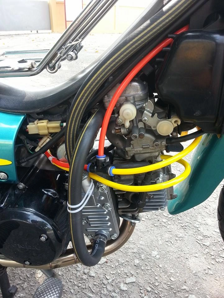 Honda wave độ máy nước côn tay - 3