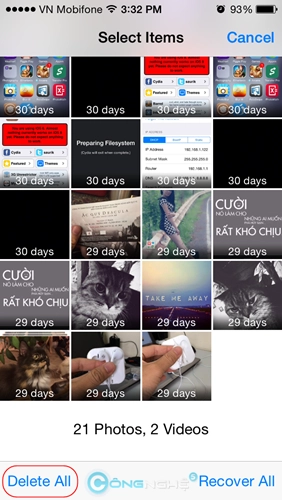 Hướng dẫn xóa vĩnh viễn ảnh trên iphone - 3