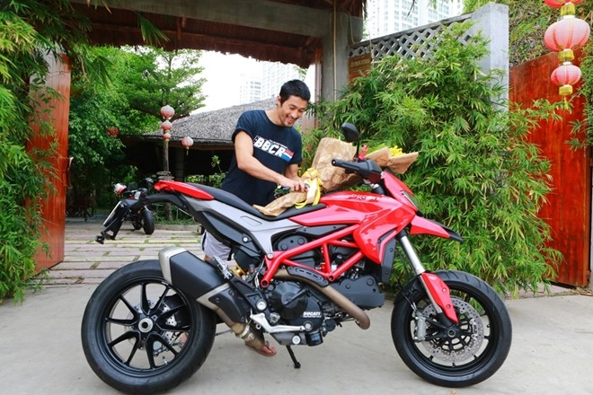 Johnny trí nguyễn tậu xe ducati giá hơn 400 triệu - 1