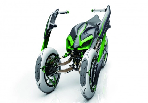 Kawasaki concept j - xe điện 4 bánh độc đáo - 3