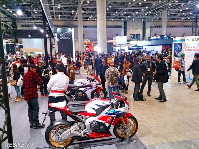 Không khí ngày đầu tiên tại tokyo motorcycle show 2016 253 - hình bên nhật gửi về - 1