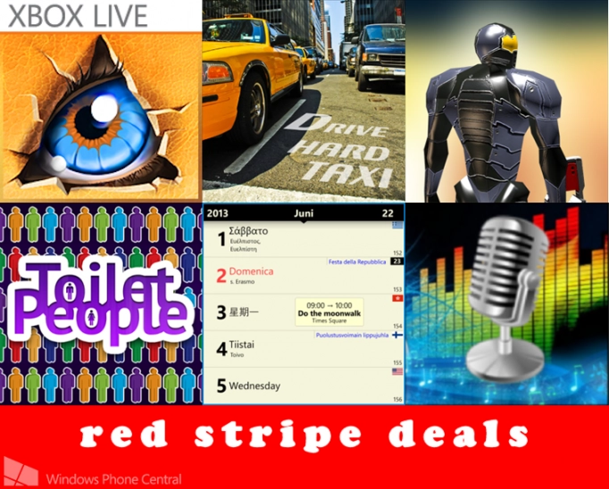 Loạt game ứng dụng giảm giá trong đợt red stripe deals của windows phone store - 1