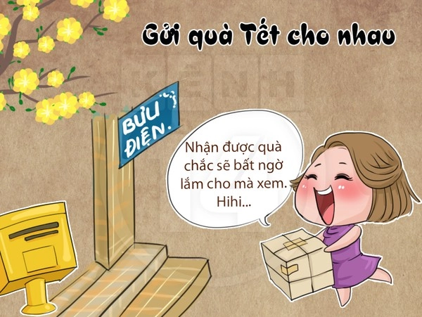 Mách nhỏ bí kíp yêu xa trong ngày tết cho các cặp đôi - 1