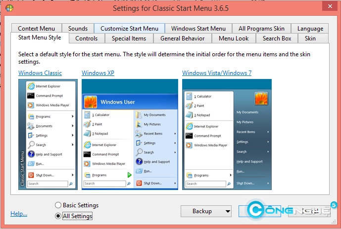 Mang menu start trở lại windows 81 với 3 ứng dụng - 6