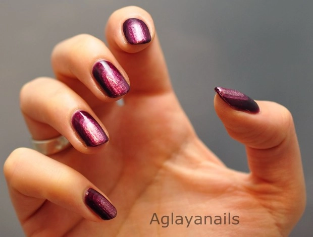 Mẫu nail móng tay màu tím đẹp 2016 thơ mộng cho bạn gái lãng mạn - 10