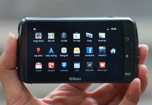 Máy ảnh chạy android nikon s800c có mặt ở vn - 2
