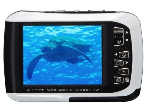 Máy ảnh chống nước 2 màn hình kenko tokina dsc880dw - 2