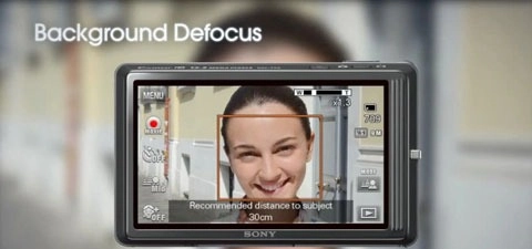 Máy ảnh cyber-shot wx50 với khả năng xóa phông - 3