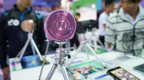 Máy ảnh dạng ống kính sony qx - 2