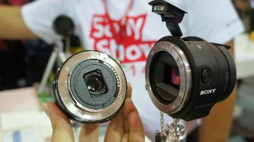 Máy ảnh dạng ống kính sony qx - 7