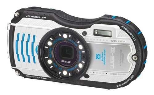 Máy ảnh siêu bền pentax wg-3 có thêm phiên bản màu trắng - 1