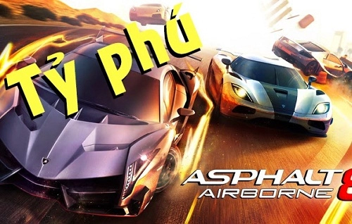 Mẹo chơi asphalt 8 tăng tiền vàng nhanh nhất - 1