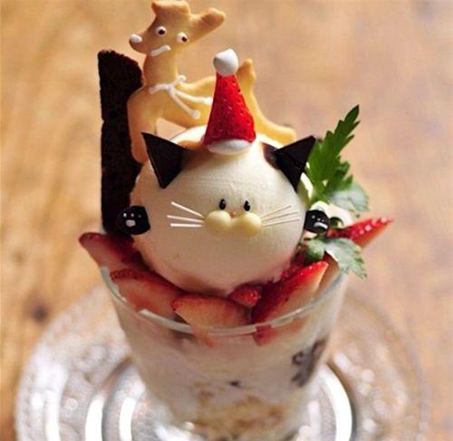 Món kem mặt mèo siêu đáng yêu thách bạn dám ăn - 6