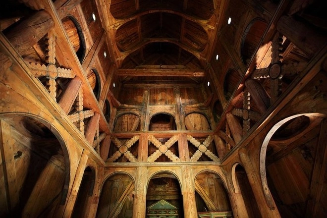 Những nhà thờ gỗ đẹp tinh xảo ở na uy - 2