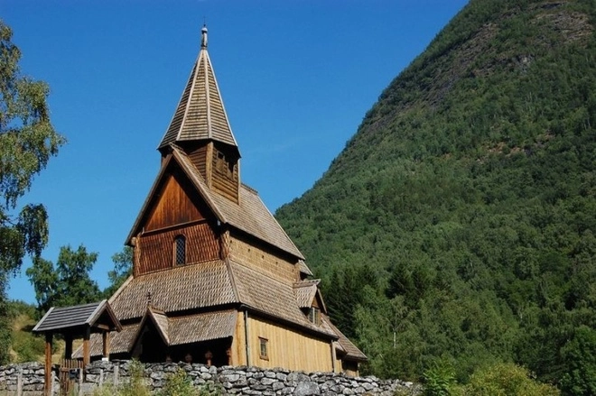 Những nhà thờ gỗ đẹp tinh xảo ở na uy - 5
